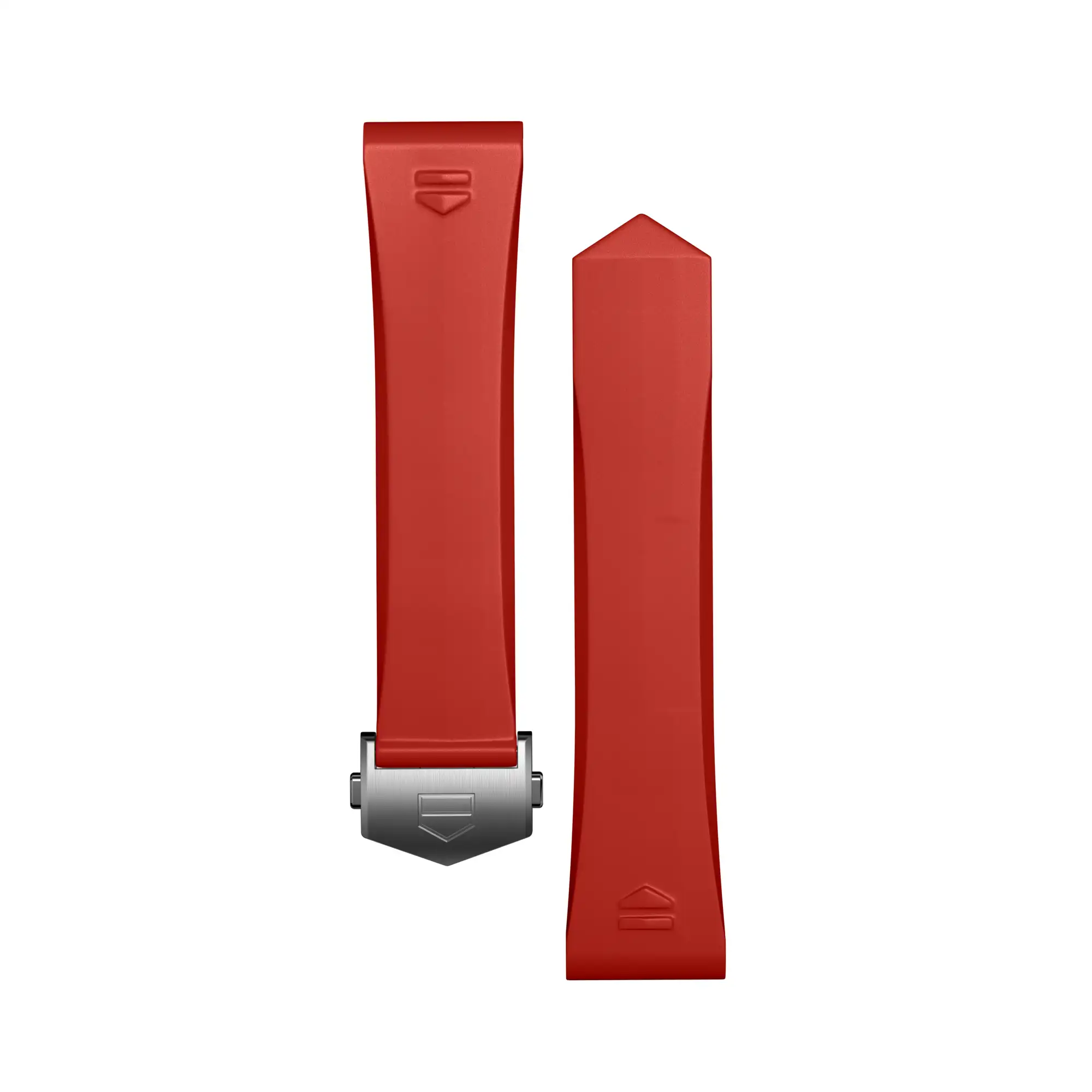 Red Rubber Strap Calibre E4 42 mm - - - | TAG Heuer US