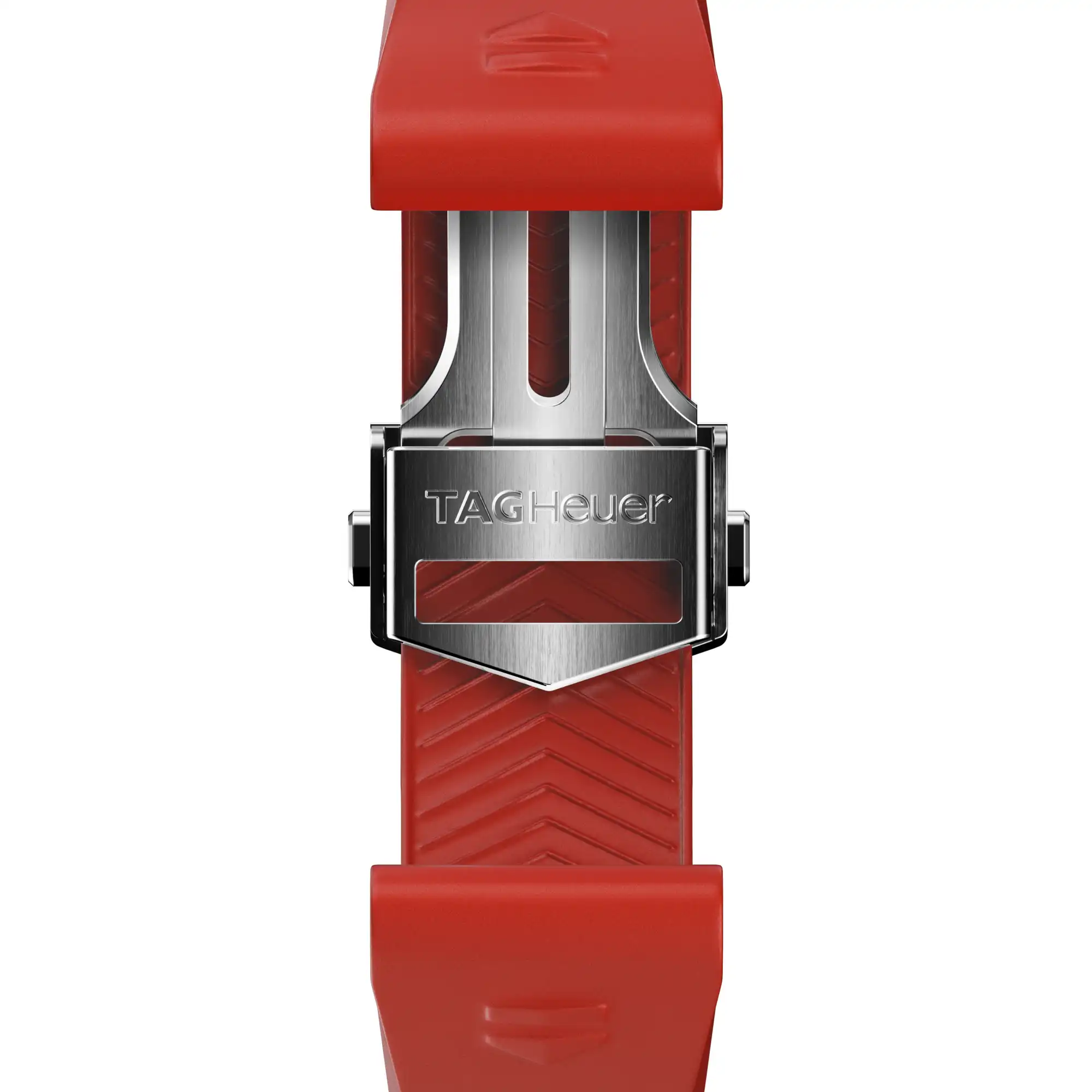 Bracelet en caoutchouc rouge Calibre E4 42MM - BT6271 3 Bracelet en caoutchouc rouge Calibre E4 42MM - BT6271