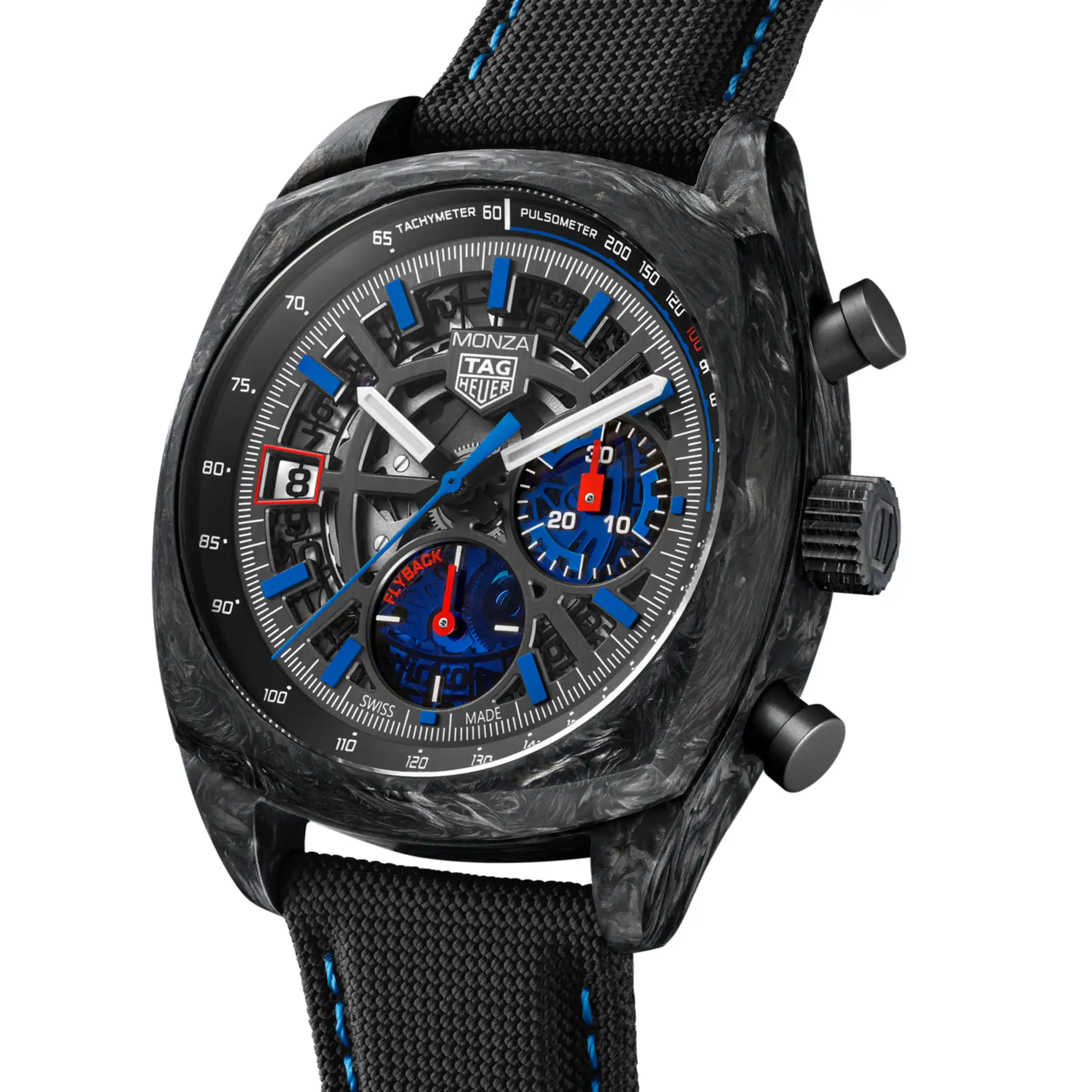 TAG Heuer Monza Flyback Chronometer - Carbon - 42 mm | TAG Heuer US