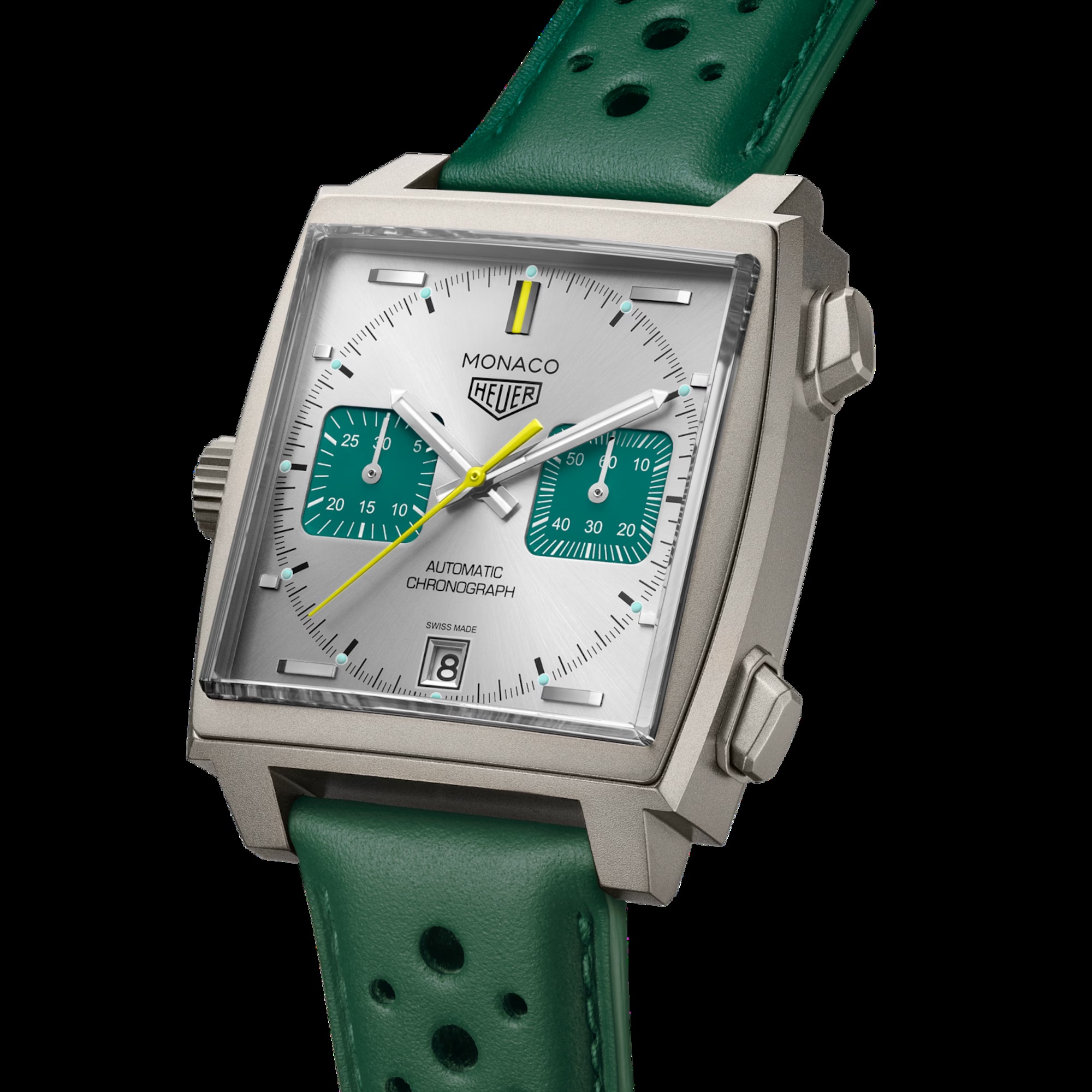 TAG Heuer Monaco Calibre 11 Automatic Accessoire 39 mm - CAW218E.FC6565