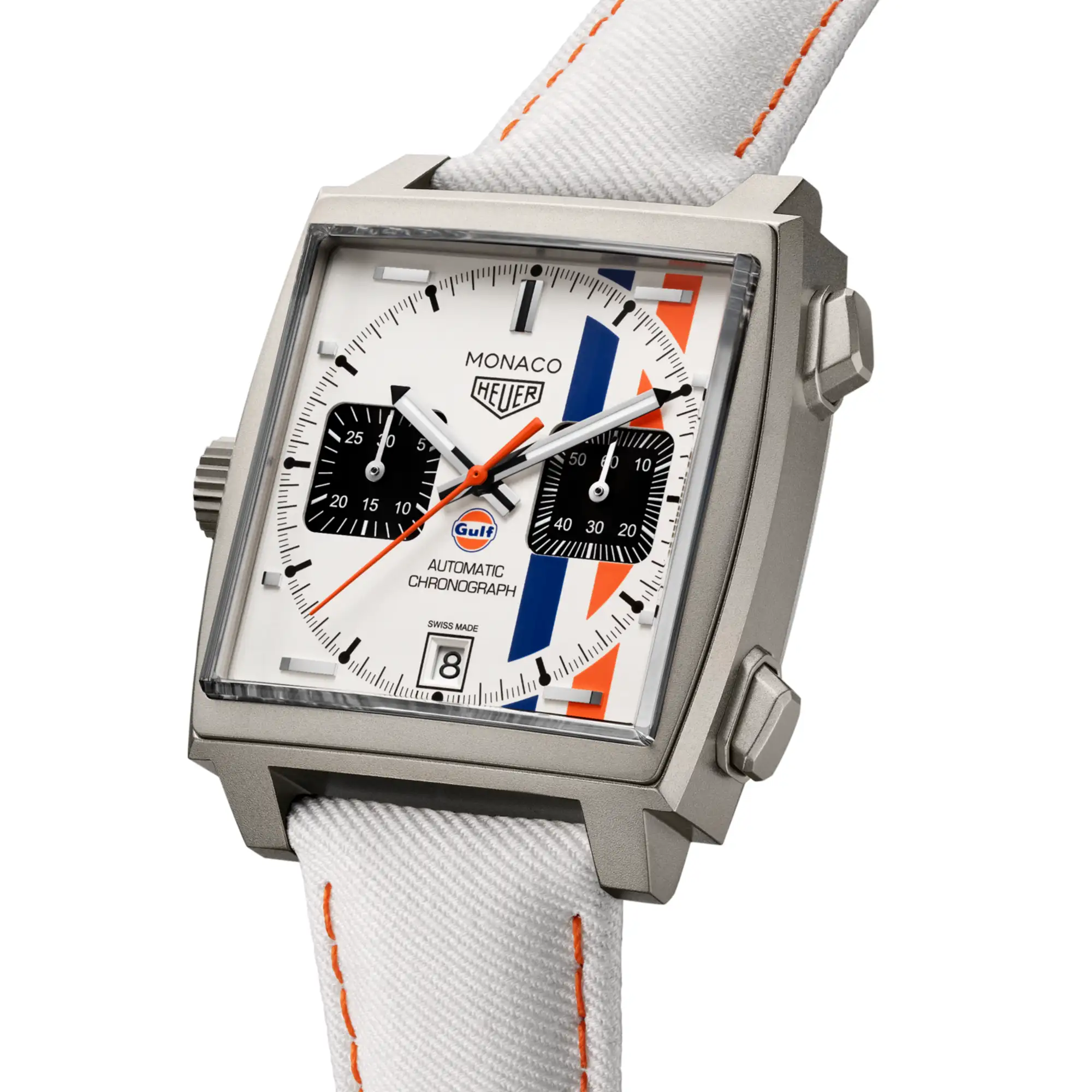 TAG Heuer Monaco Calibre 11 automático Accessorio 39 mm - CAW218G.EB0393