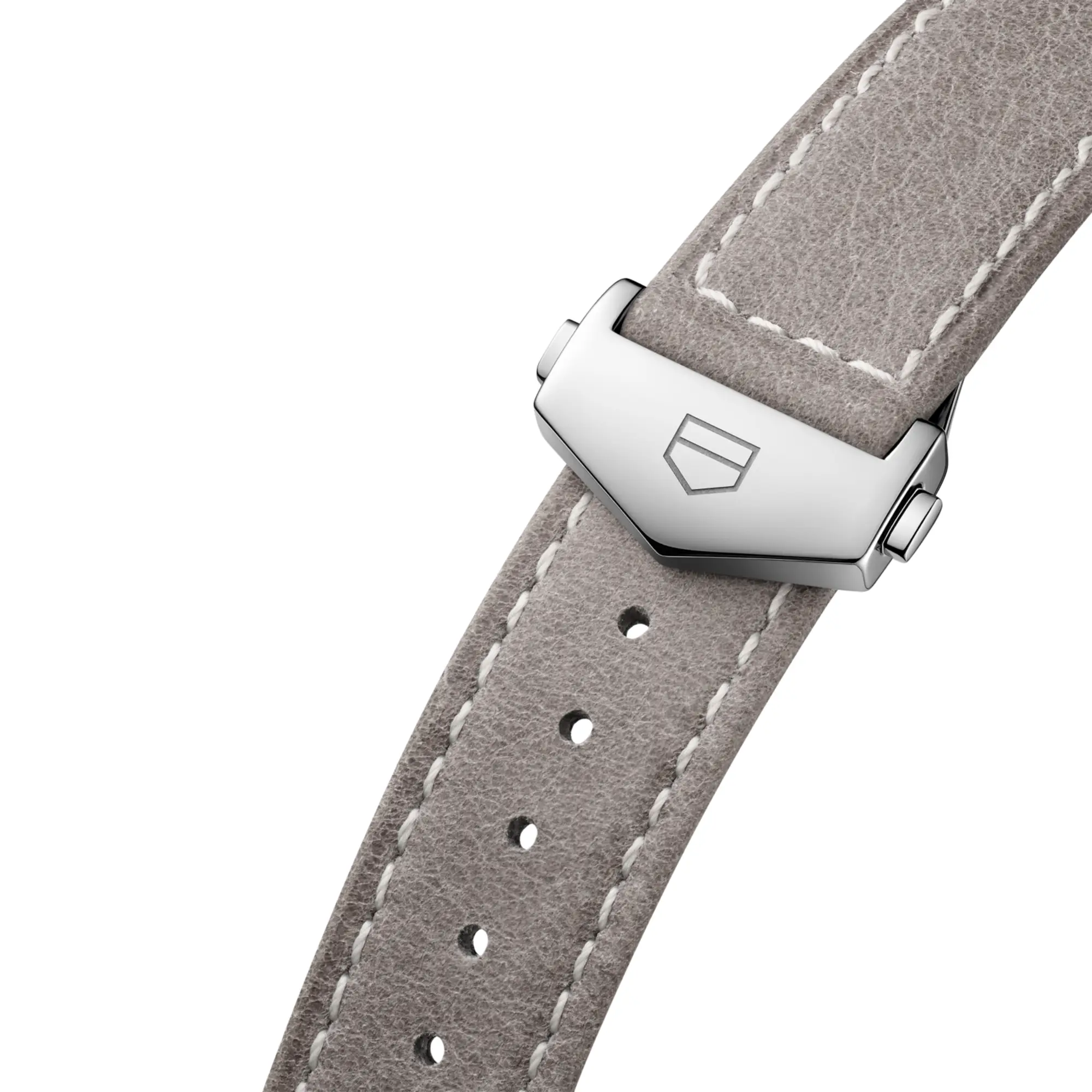 CORREA DE PIEL GRIS TAG HEUER CARRERA 36 MM Accessorio - BC0007