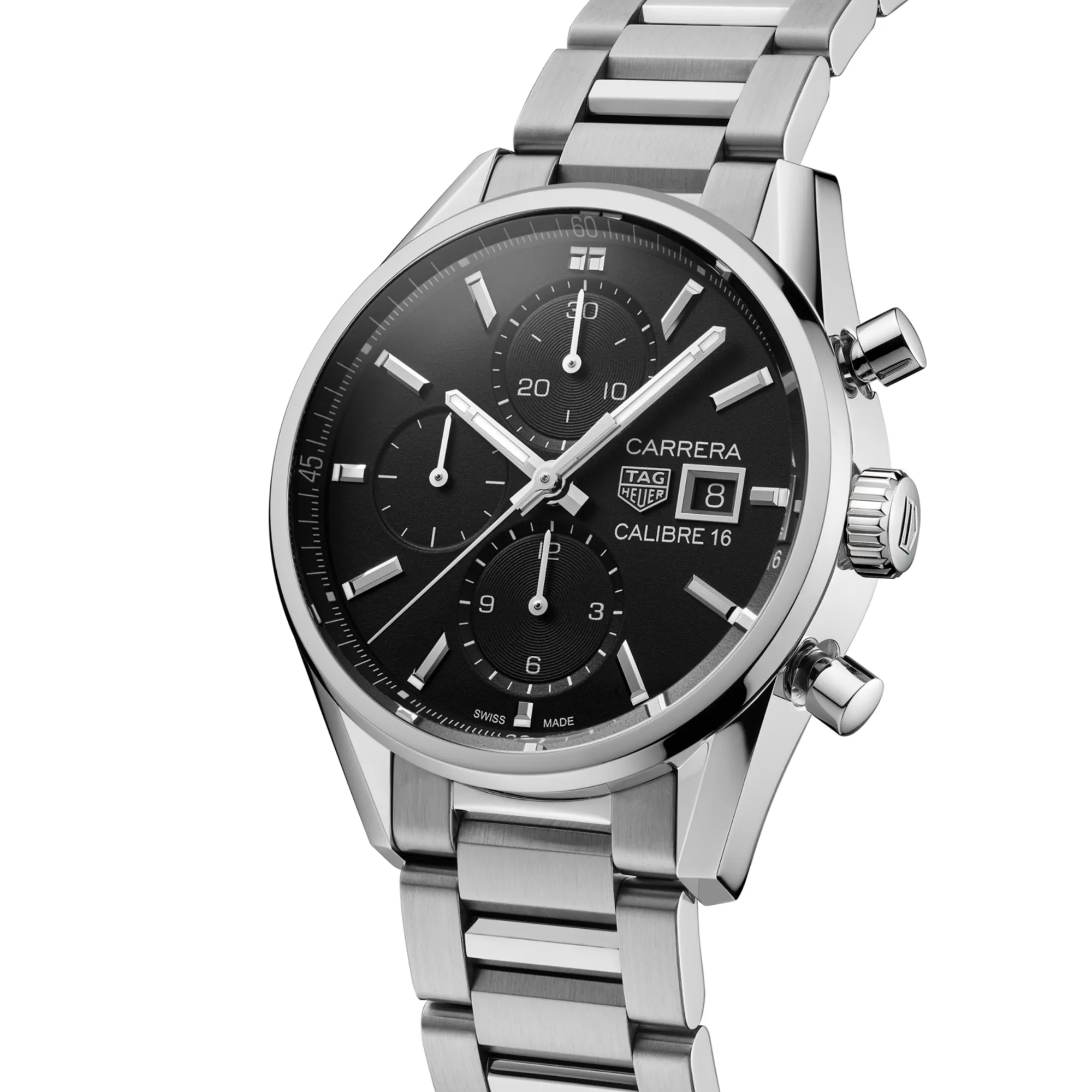 TAG Heuer Carrera Chronograph - Steel - 41 mm | TAG Heuer US