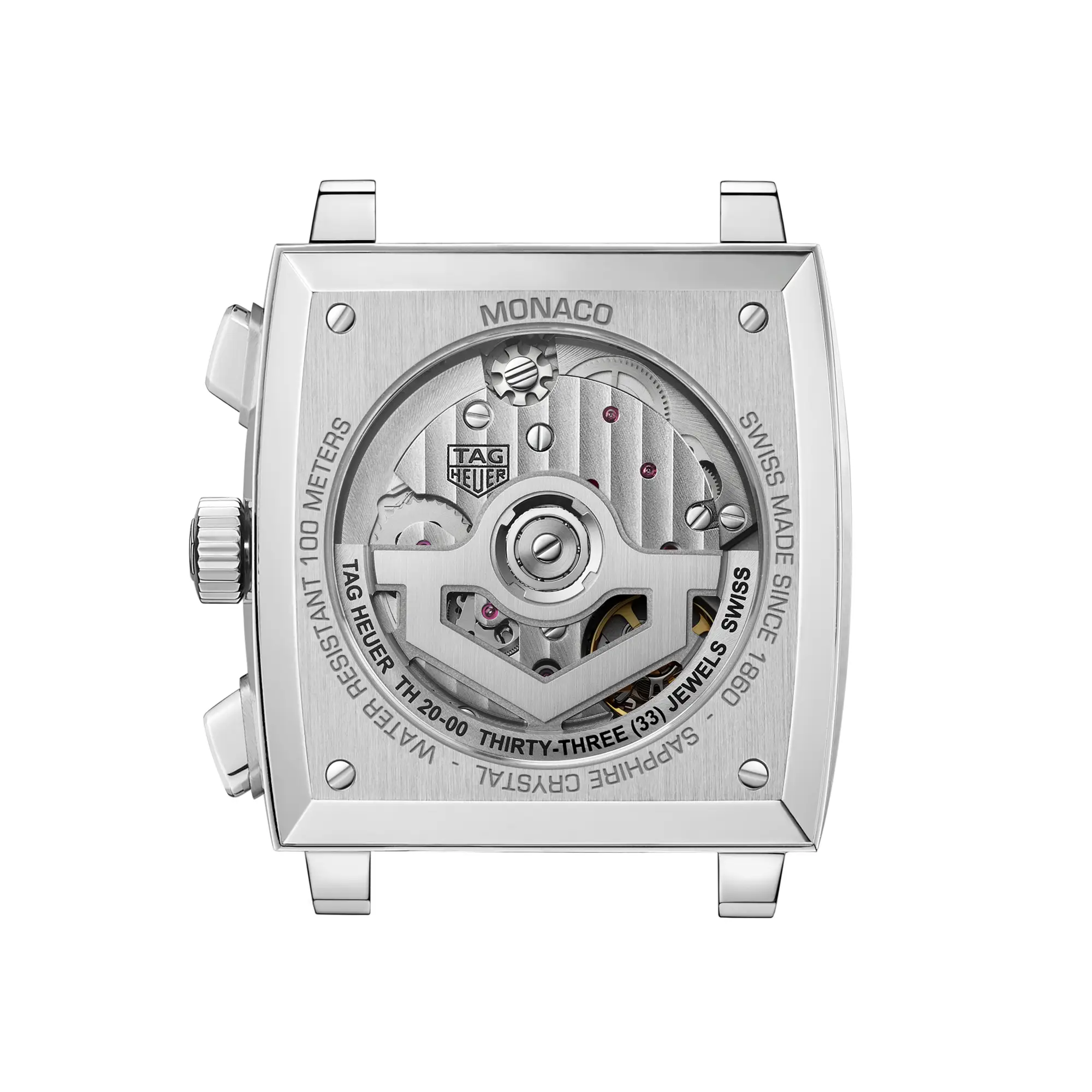 TAG Heuer Monaco Chronographe TH20-00 Homme 39 mm - CBL2111.FC6453 4 TAG Heuer Monaco Chronographe TH20-00 Homme 39 mm - CBL2111.FC6453