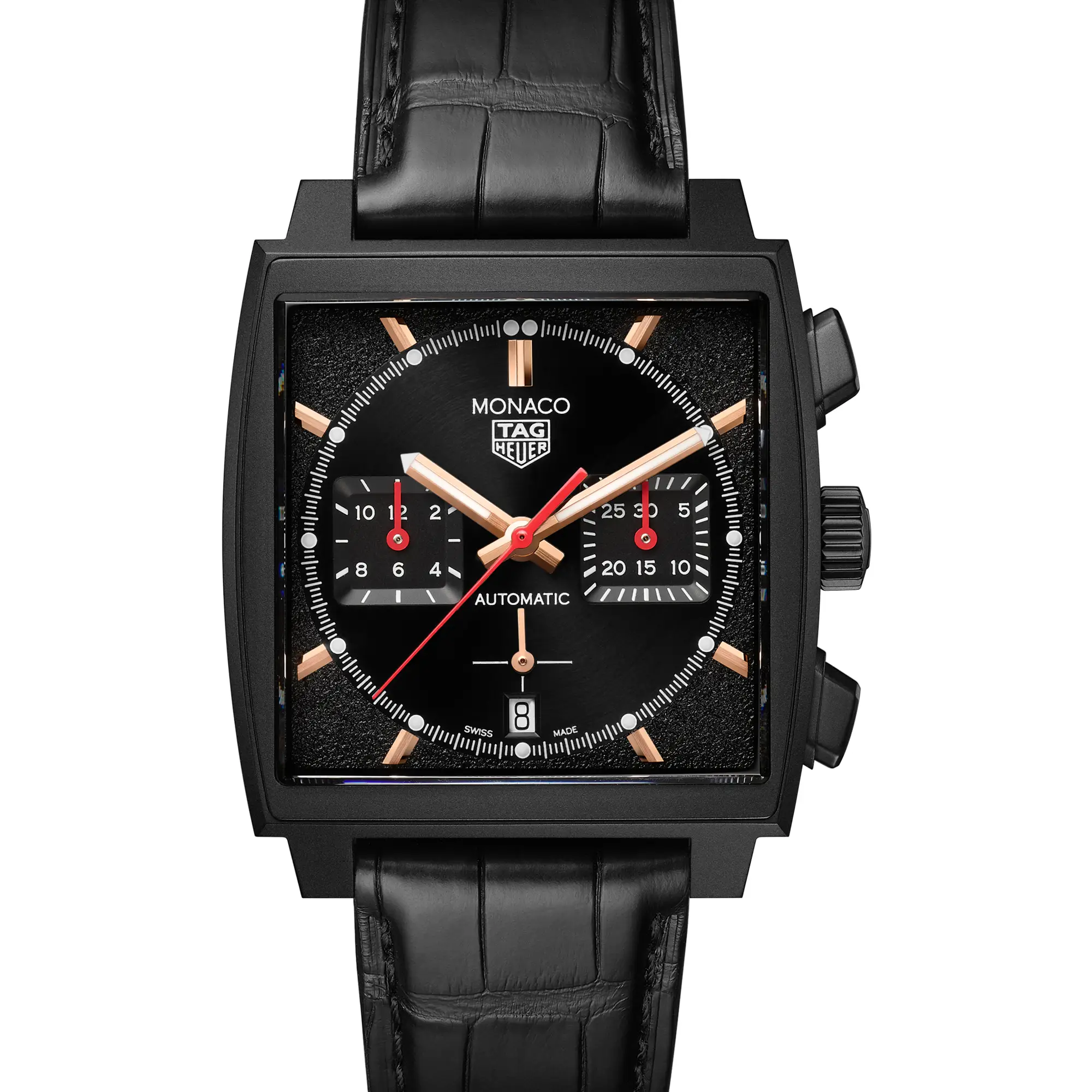 TAG Heuer Monaco Chronograph - DLC Titanium - 39 mm | TAG Heuer US 7 TAG Heuer Monaco Chronograph - DLC Titanium - 39 mm | TAG Heuer US