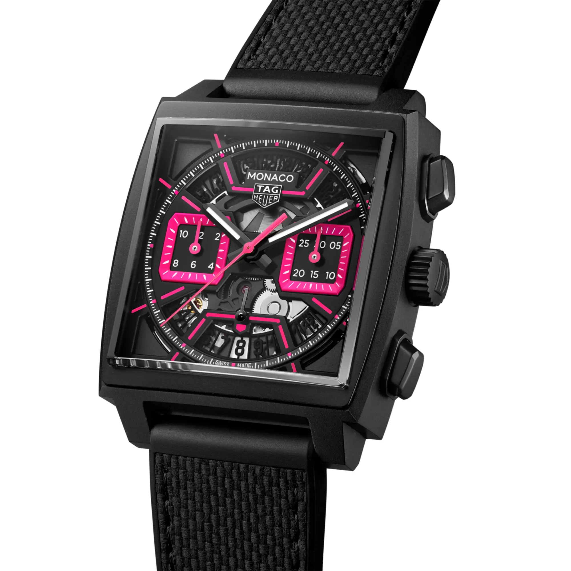 TAG Heuer Monaco TH20-00 Accessoire 39 mm - CBL218B.FT6236