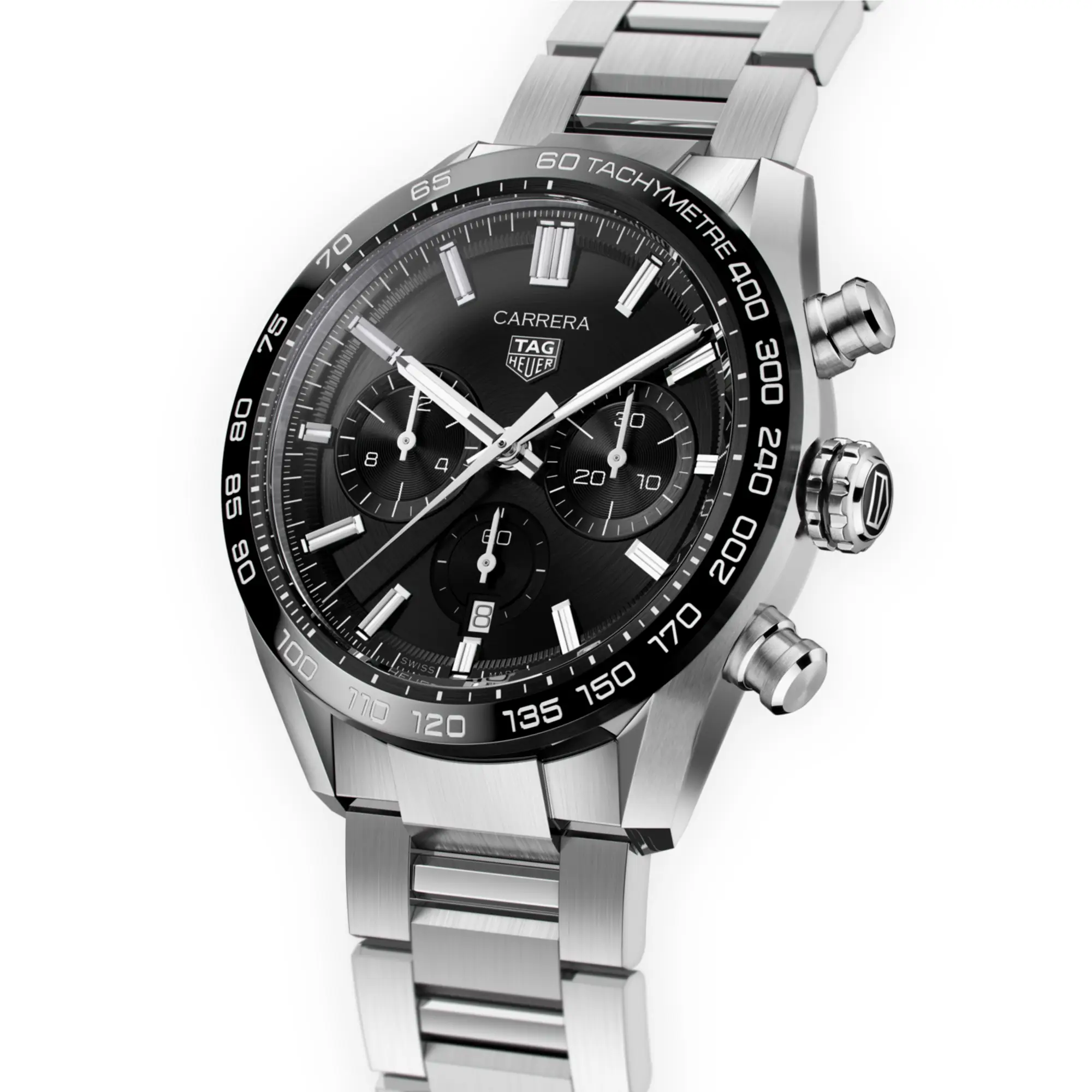 TAG Heuer Carrera Chronograph - Steel - 44 mm | TAG Heuer US
