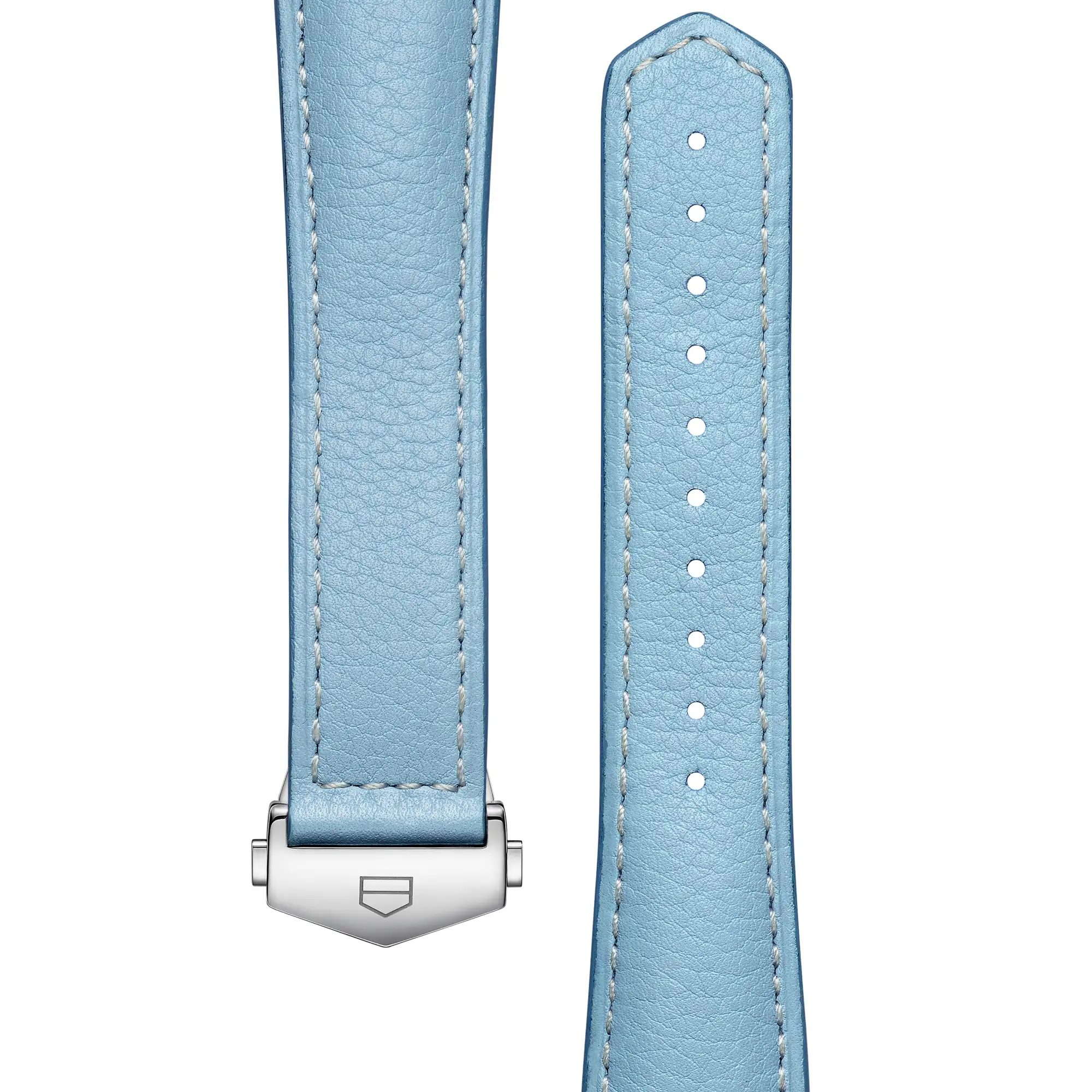 TAG HEUER CARRERA 36MM BABY BLUE LEATHER STRAP - - | TAG Heuer US