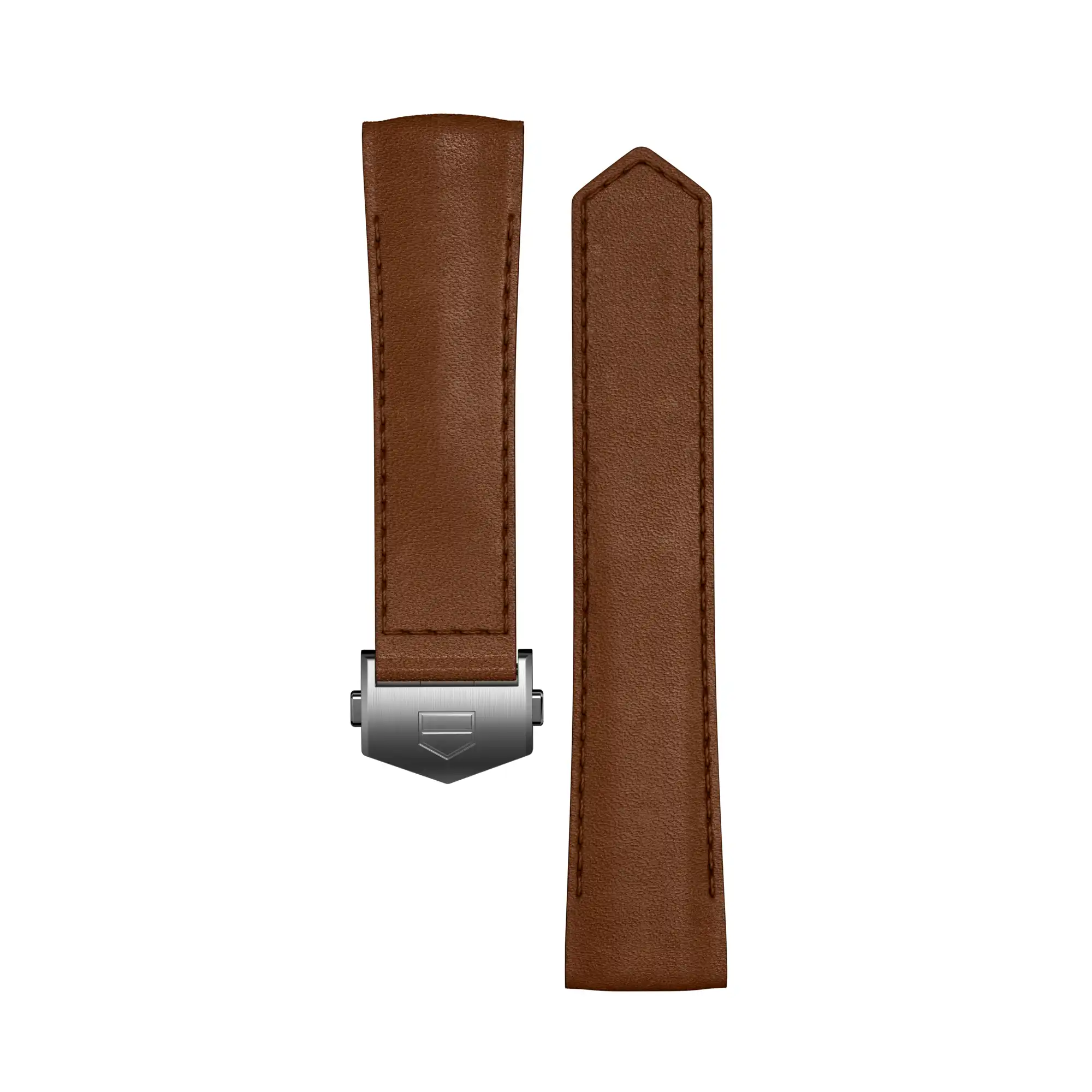 Bracelet en cuir brun Calibre E4 42MM - BC6618