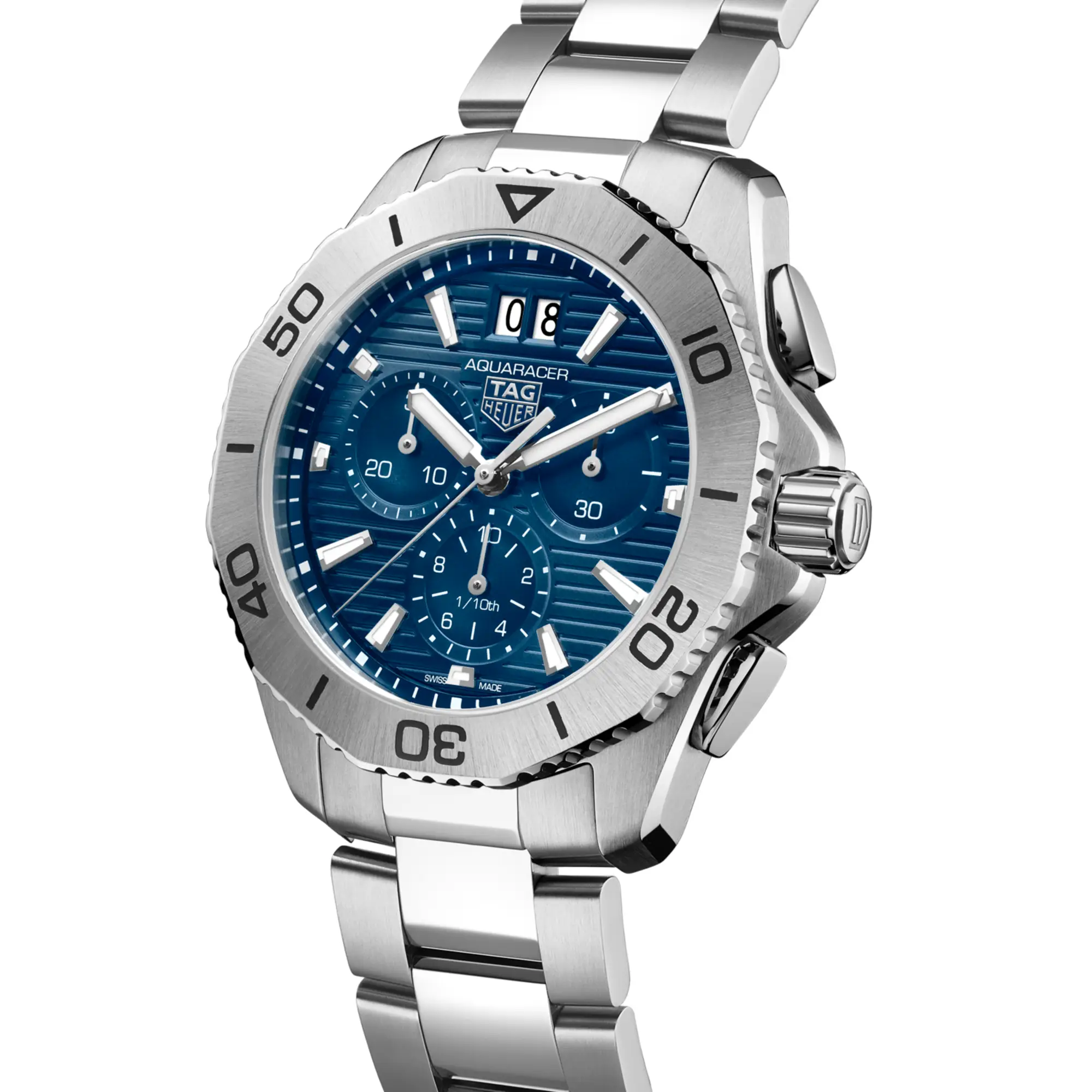 TAG Heuer Aquaracer Professional 200 Chronograph - Steel - 40 mm | TAG Heuer US