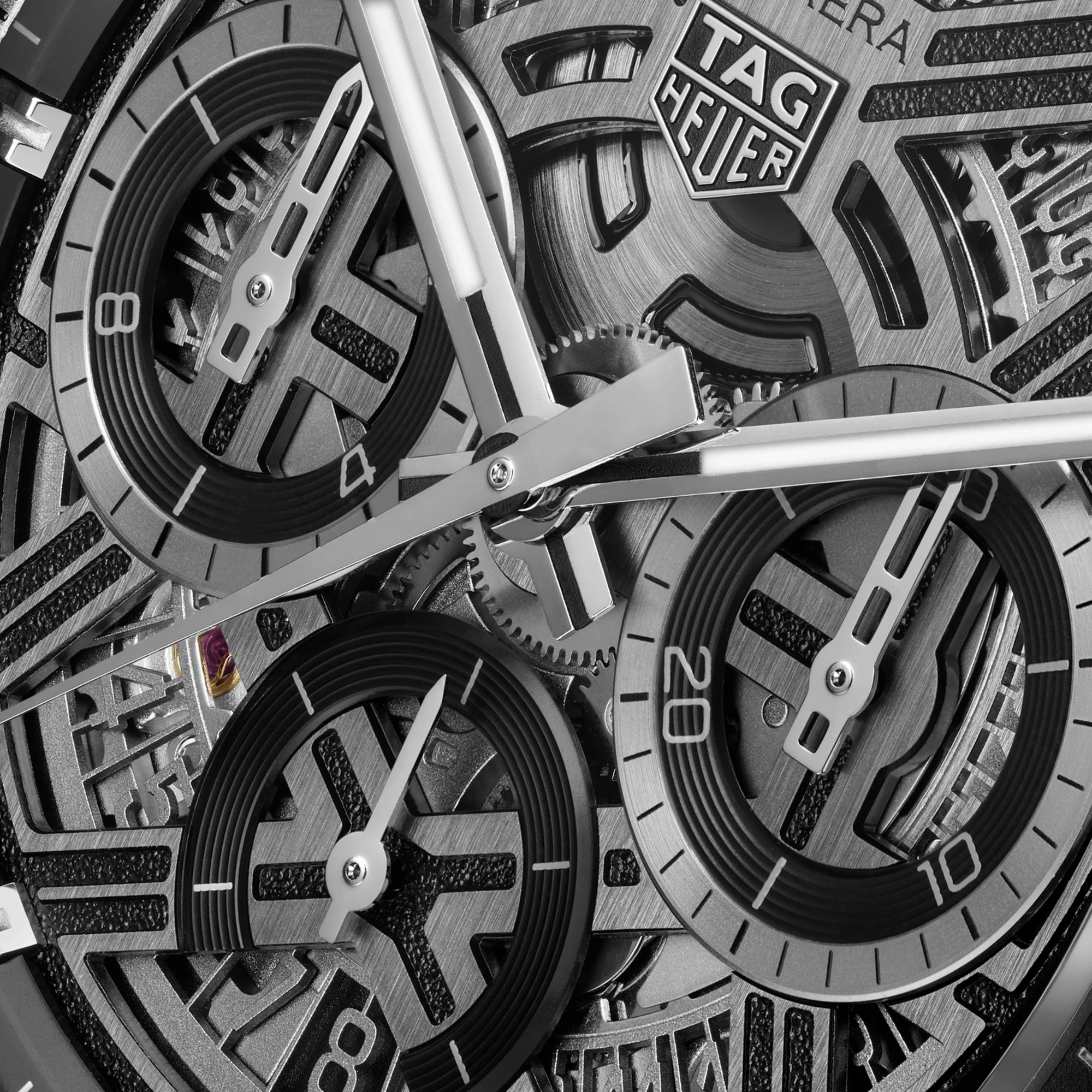 TAG Heuer Carrera TH20-00 Accessorio 44 mm - CBU2080.FT6272 3 TAG Heuer Carrera TH20-00 Accessorio 44 mm - CBU2080.FT6272