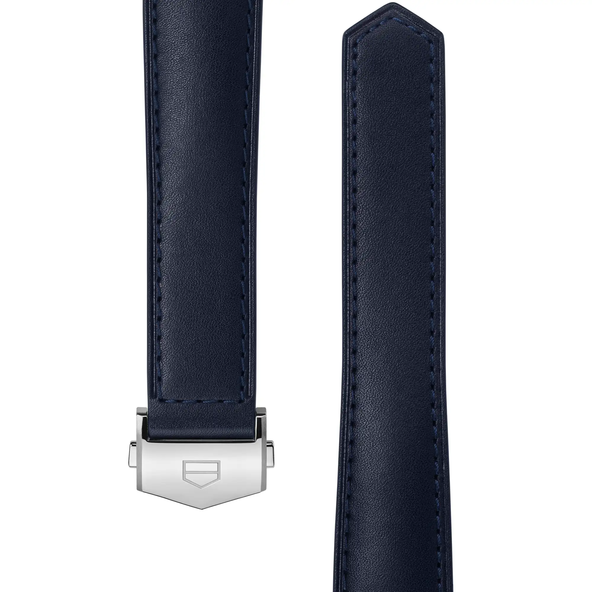 TAG Heuer Carrera 39MM Blue Leather Strap - - | TAG Heuer US