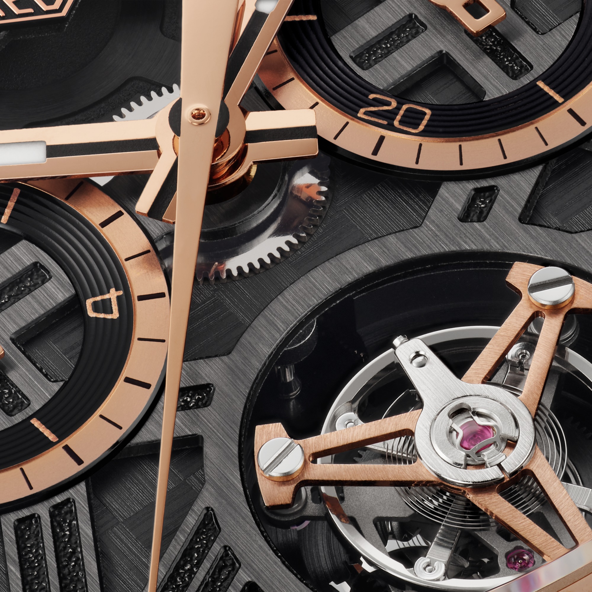 TAG Heuer Carrera Chronograph Tourbillon Extreme Sport - Gold & Titanium - 44 mm | TAG Heuer US 3 TAG Heuer Carrera Chronograph Tourbillon Extreme Sport - Gold & Titanium - 44 mm | TAG Heuer US