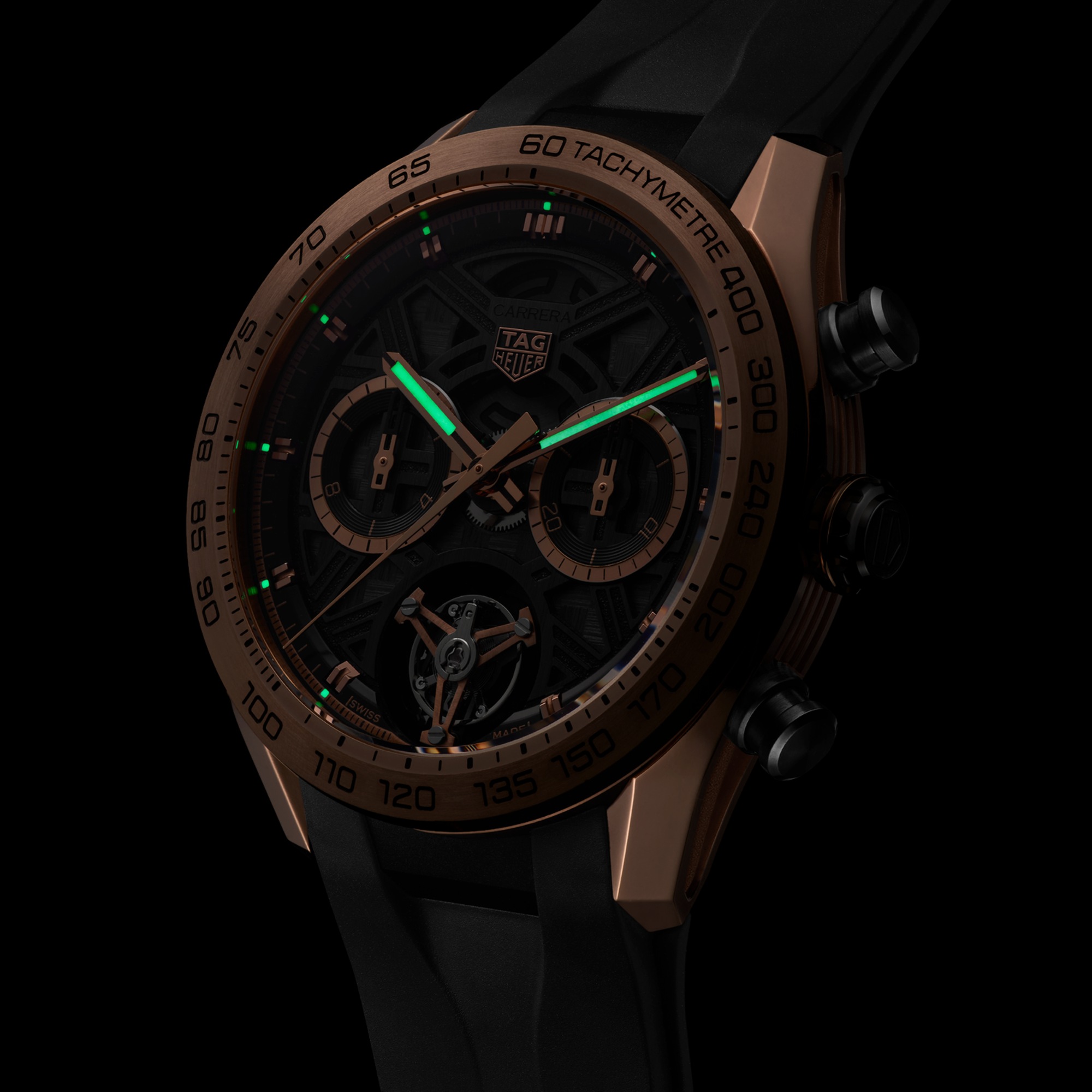 TAG Heuer Carrera Chronograph Tourbillon Extreme Sport - Gold & Titanium - 44 mm | TAG Heuer US 5 TAG Heuer Carrera Chronograph Tourbillon Extreme Sport - Gold & Titanium - 44 mm | TAG Heuer US
