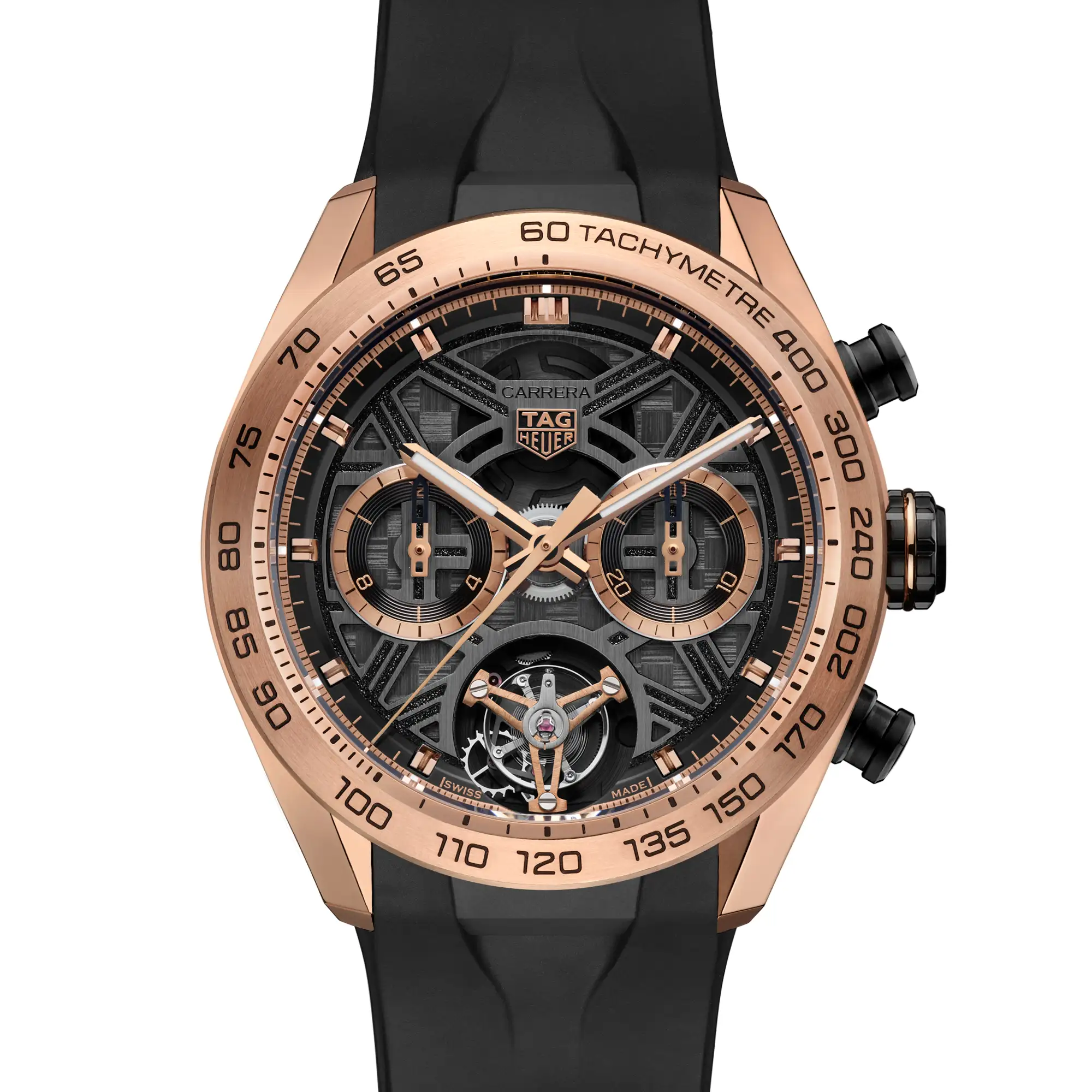 TAG Heuer Carrera Chronograph Tourbillon Extreme Sport - Gold & Titanium - 44 mm | TAG Heuer US 7 TAG Heuer Carrera Chronograph Tourbillon Extreme Sport - Gold & Titanium - 44 mm | TAG Heuer US