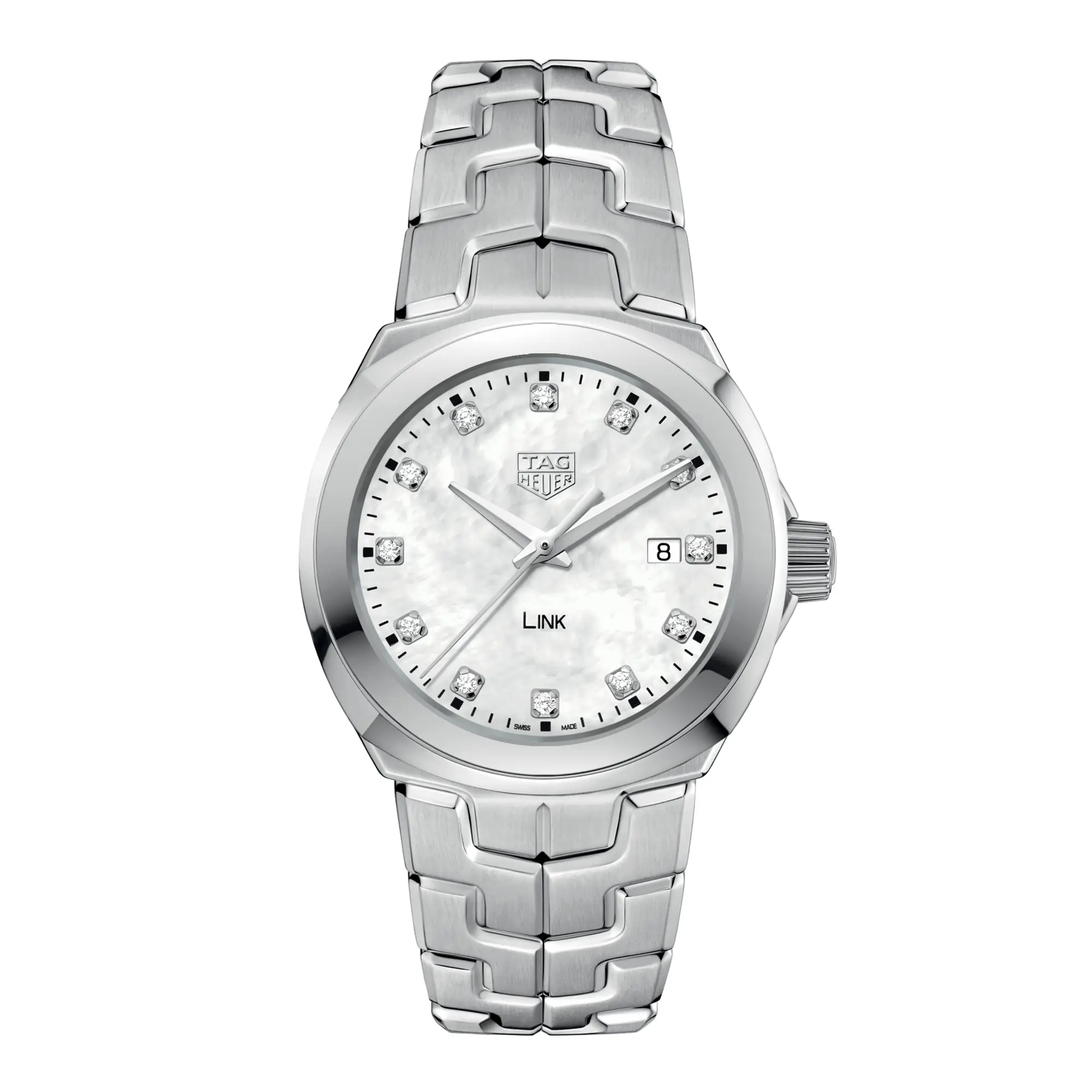 TAG Heuer Link Montre Quartz Femme 32 mm - WBC1312.BA0600 7 TAG Heuer Link Montre Quartz Femme 32 mm - WBC1312.BA0600