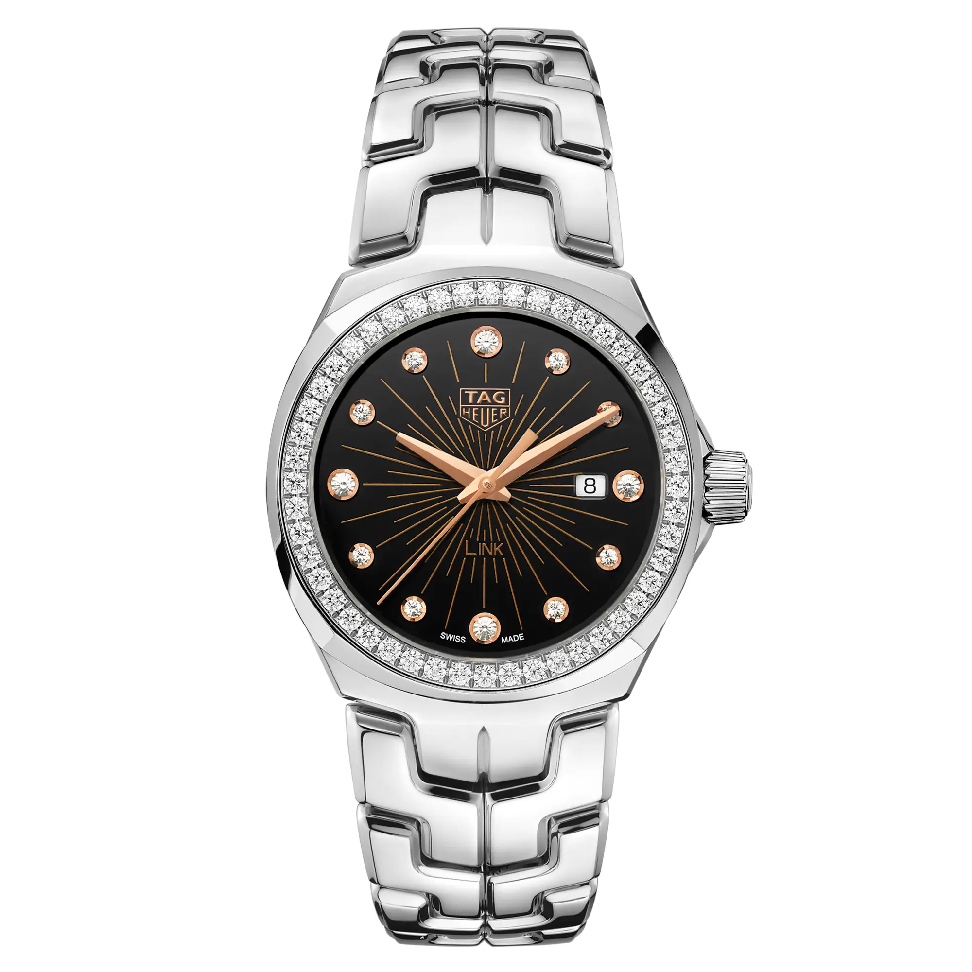TAG Heuer Link Quartz Femme 32 mm - WBC131G.BA0649 6 TAG Heuer Link Quartz Femme 32 mm - WBC131G.BA0649