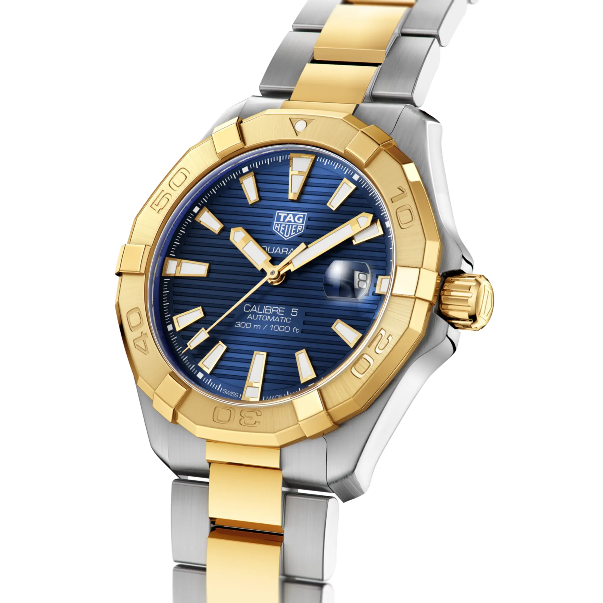 La TAG Heuer Aquaracer Calibre 5 Automatique Homme 41 mm - WBD2120.BB0930