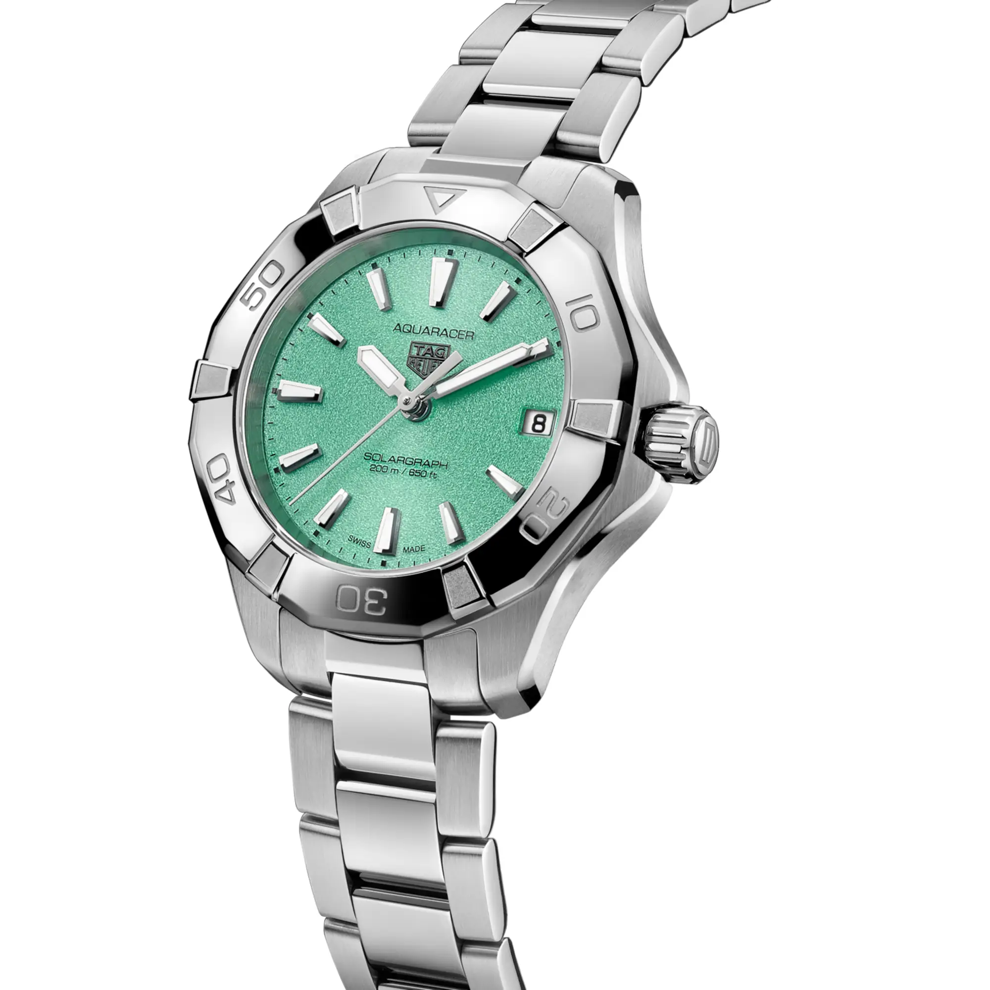 TAG Heuer Aquaracer Professional 200 Solargraph - Steel - 34 mm | TAG Heuer US