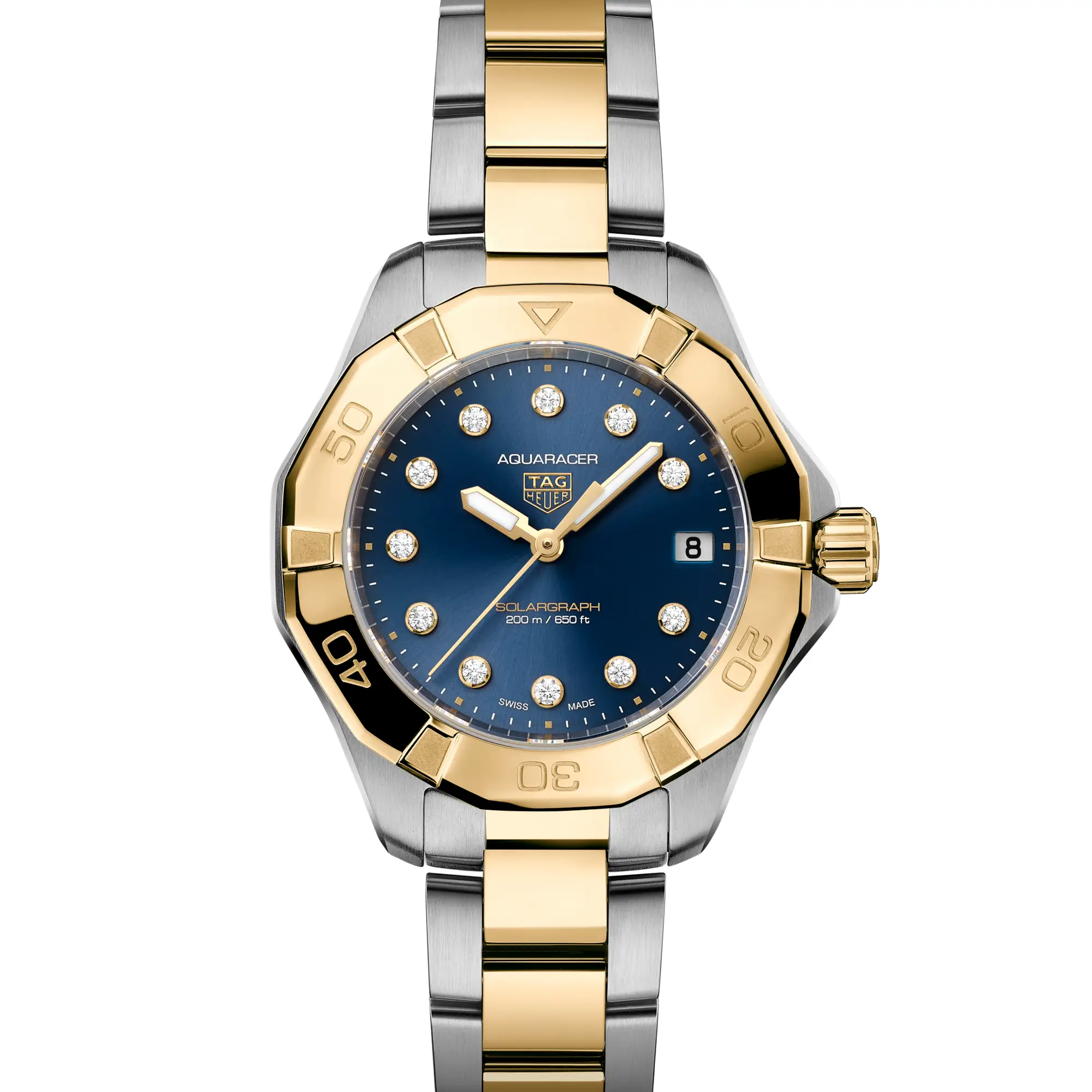 TAG Heuer Aquaracer Professional 200 Solargraph - Steel - 34 mm | TAG Heuer US 6 TAG Heuer Aquaracer Professional 200 Solargraph - Steel - 34 mm | TAG Heuer US