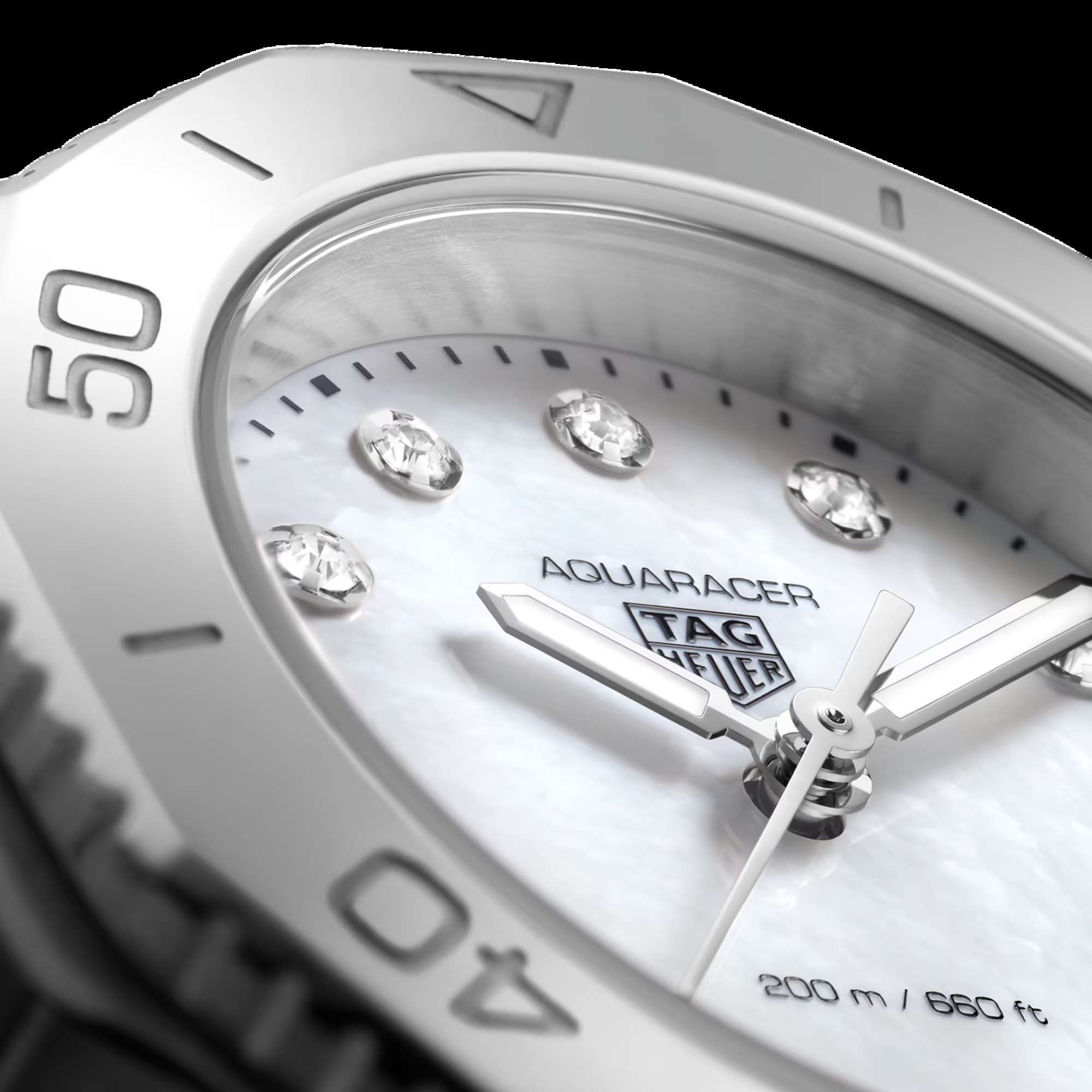 TAG Heuer Aquaracer Quartz Femme 30 mm - WBP1416.BA0622 3 TAG Heuer Aquaracer Cuarzo Mujer 30 mm - WBP1416.BA0622
