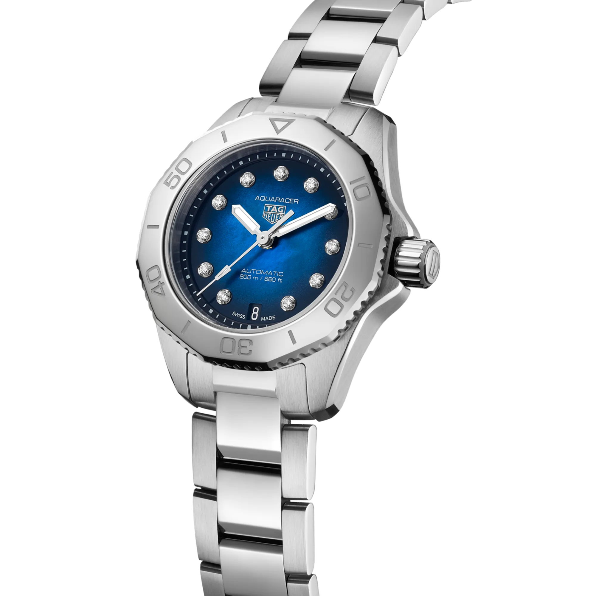 TAG Heuer Aquaracer Calibre 9 automático Mujer 30 mm - WBP2411.BA0622