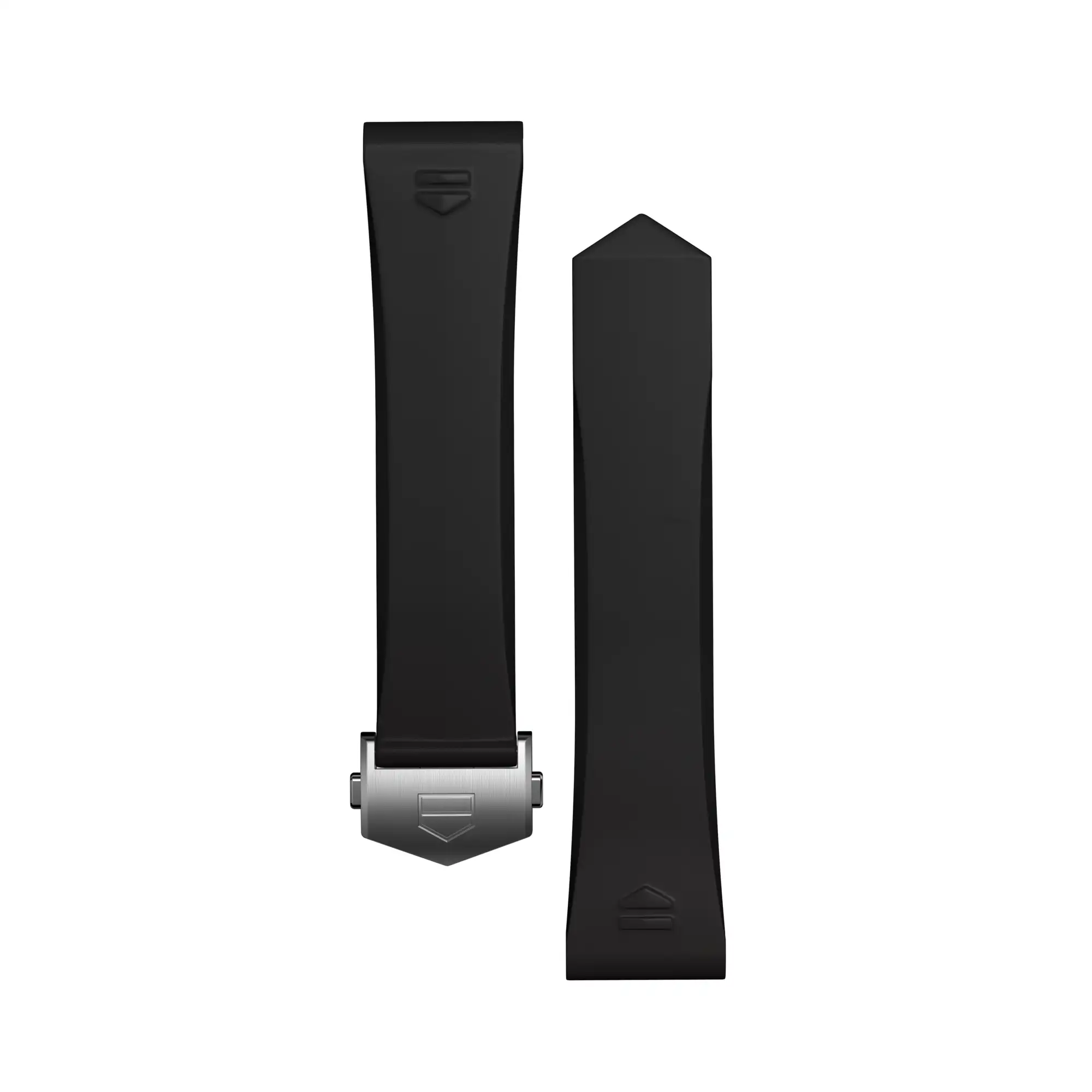 Black Rubber Strap Calibre E4 42 mm - - - | TAG Heuer US