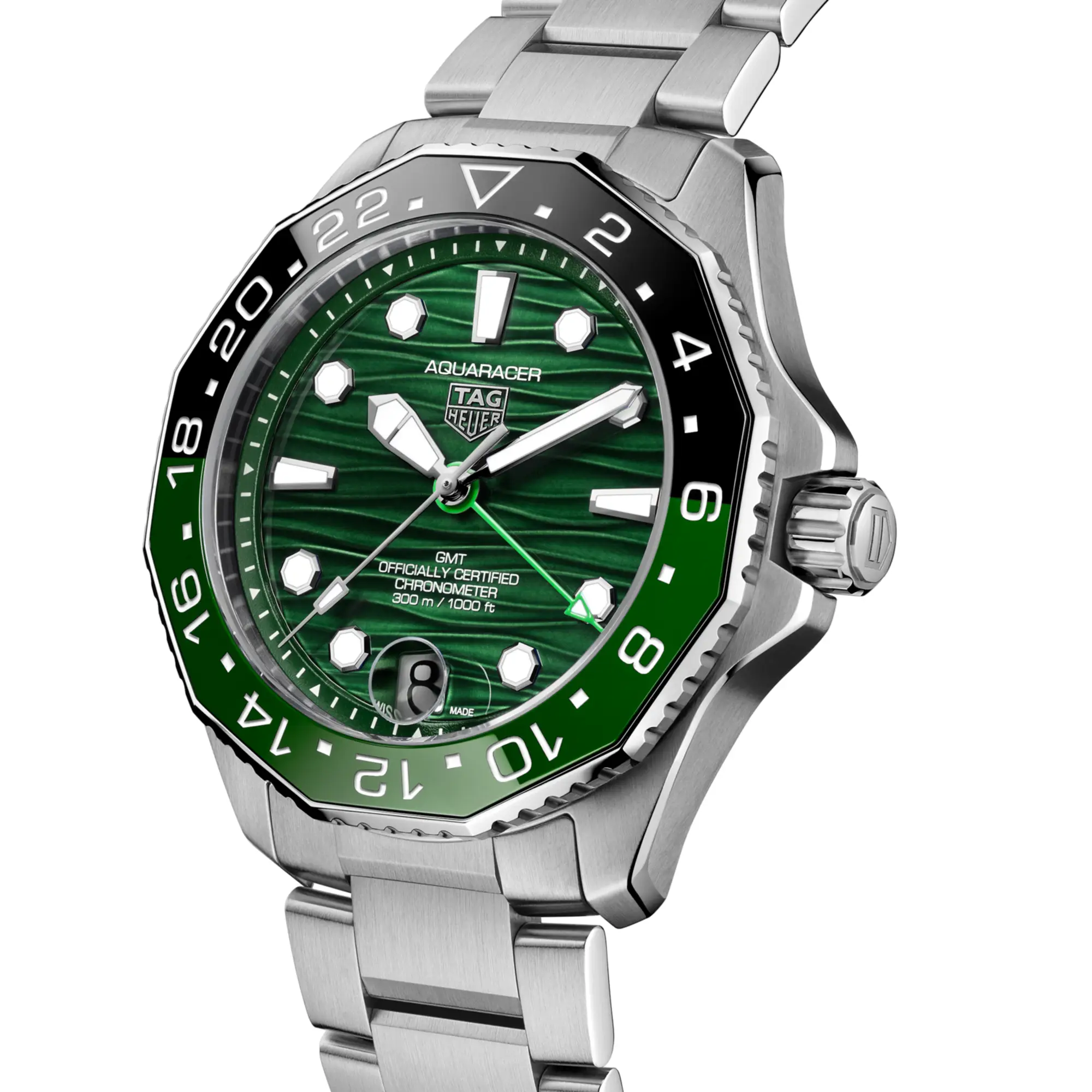 TAG Heuer Aquaracer Professional 300 GMT - Steel - 42 mm | TAG Heuer US