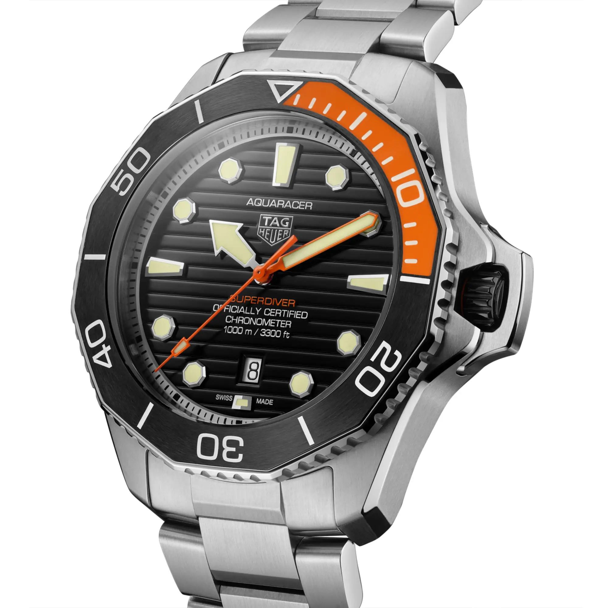 TAG Heuer Aquaracer TH30-00 COSC Hombre 45 mm - WBP5A8A.BF0619