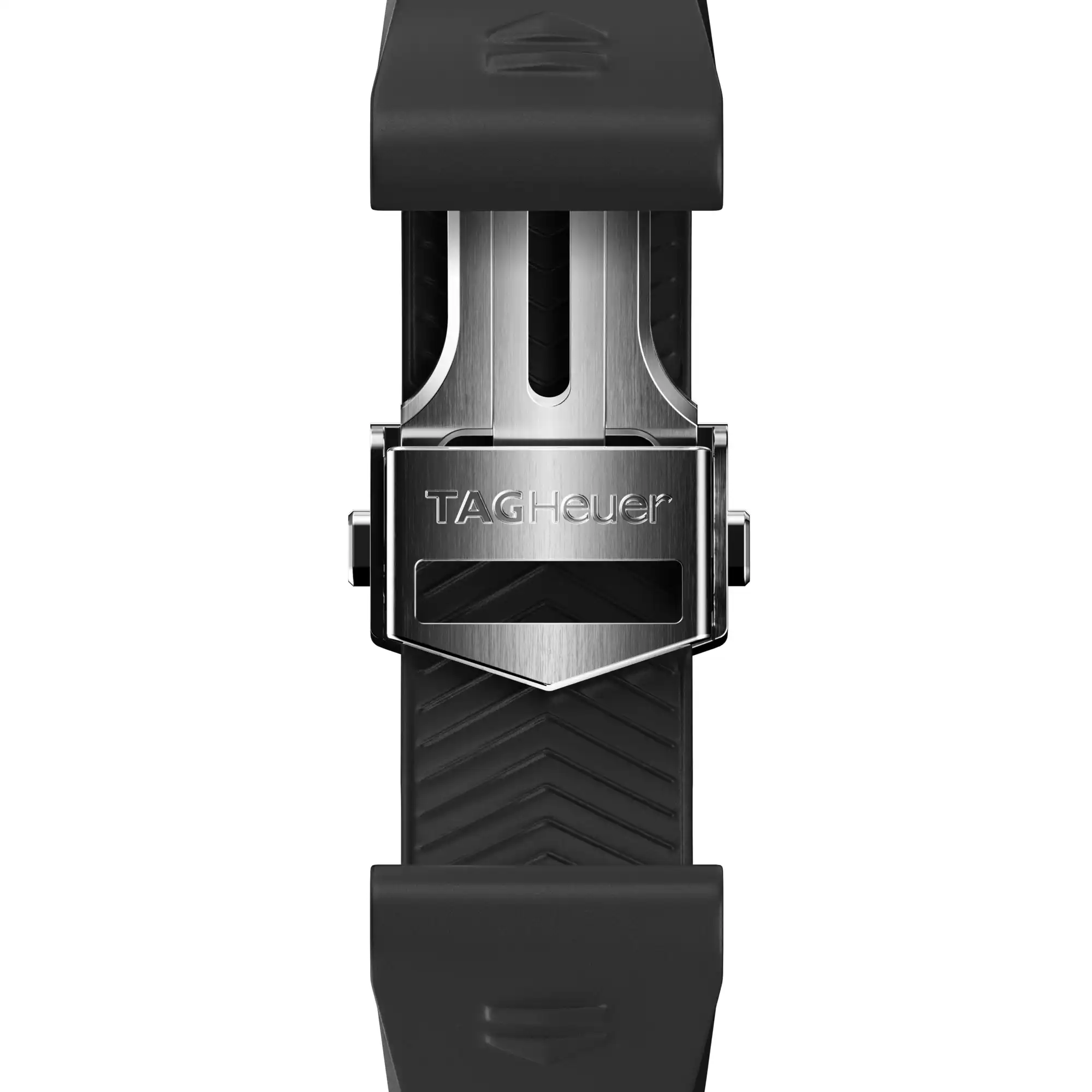 Bracelet en caoutchouc noir Calibre E4 42MM - BT6255 3 Bracelet en caoutchouc noir Calibre E4 42MM - BT6255