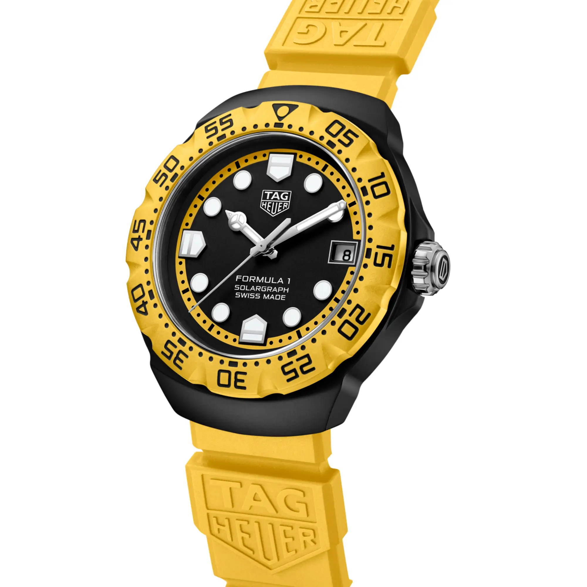 TAG Heuer Formula 1 Solargraph - Steel DLC - 38 mm | TAG Heuer US