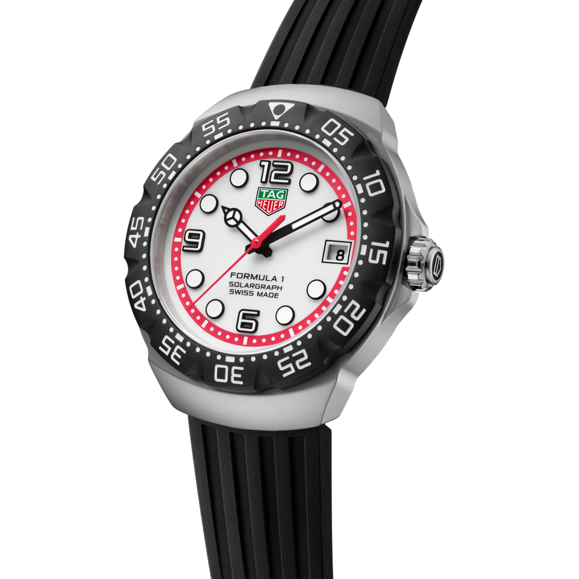 TAG Heuer Formula 1 Solargraph - Steel - 38 mm | TAG Heuer US