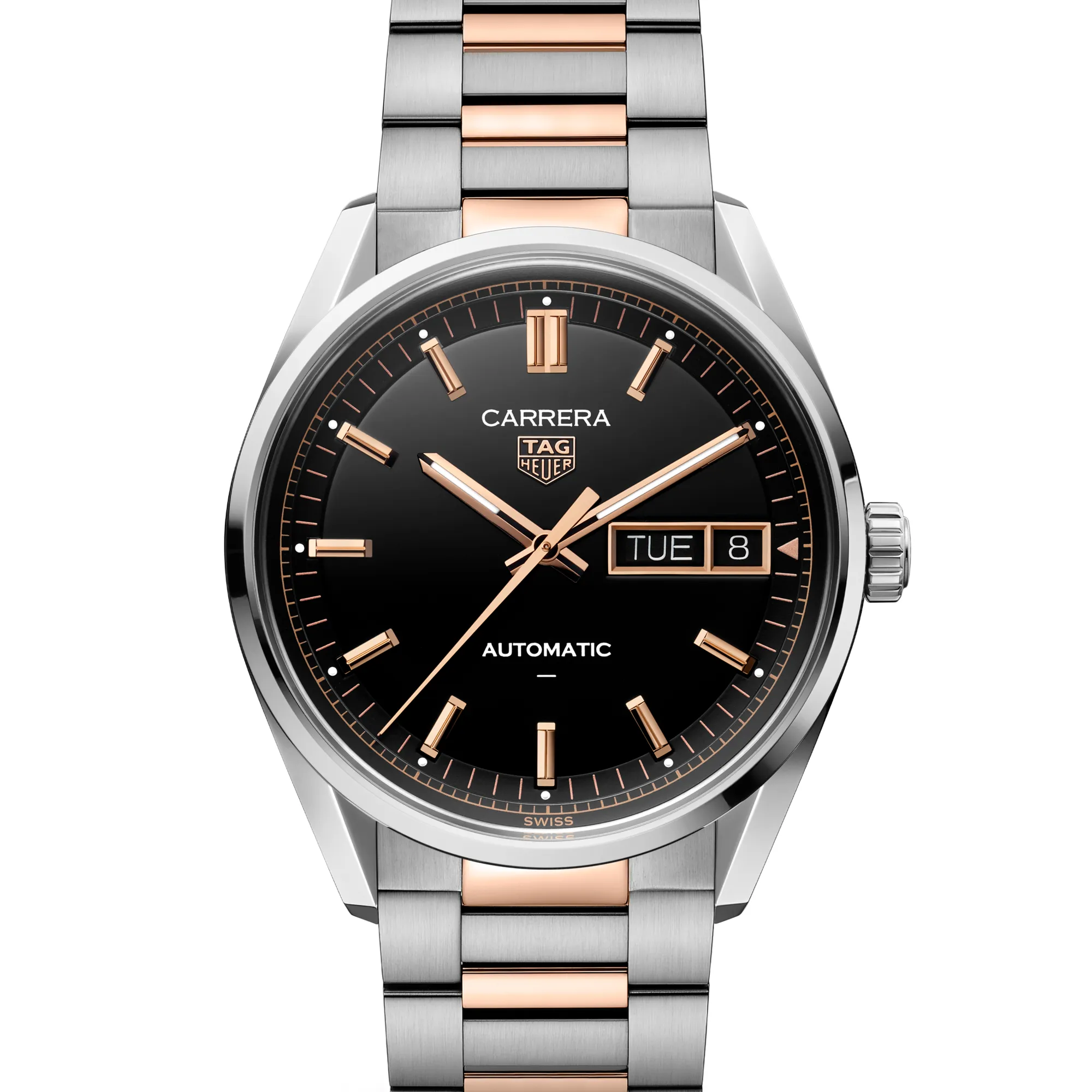 TAG Heuer Carrera Day-Date - Steel - 41 mm | TAG Heuer US 6 TAG Heuer Carrera Day-Date - Steel - 41 mm | TAG Heuer US