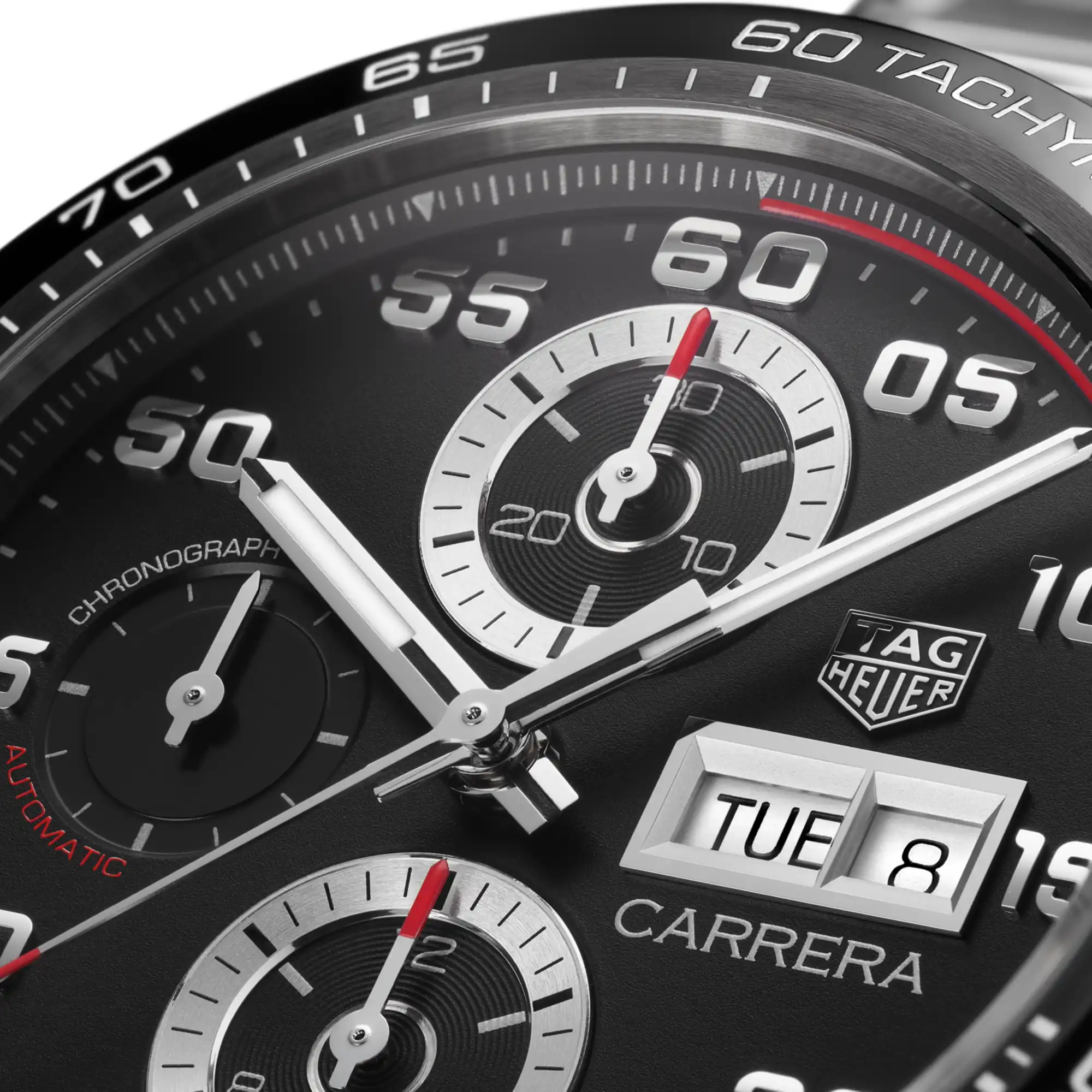 TAG Heuer Carrera Chronograph - Steel - 44 mm | TAG Heuer US 3 TAG Heuer Carrera Chronograph - Steel - 44 mm | TAG Heuer US